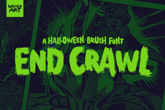 End Crawl Font - Featured Image
