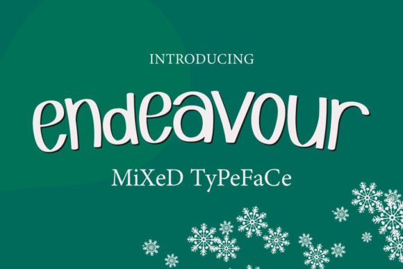 Endeavour Font - Featured Image