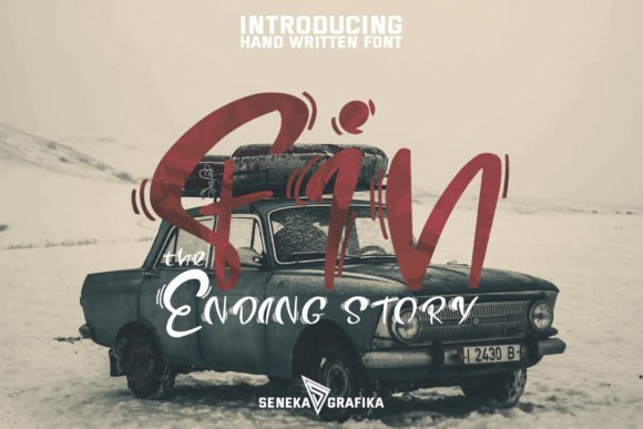 Ending Story Font - Featured Image