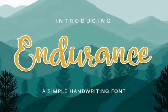 Endurance Font - Featured Image