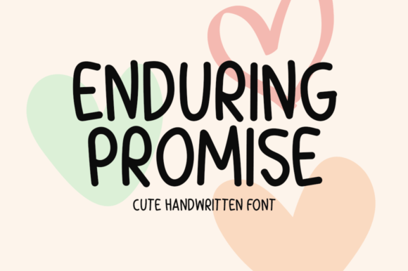 Enduring Promise Font - Featured Image