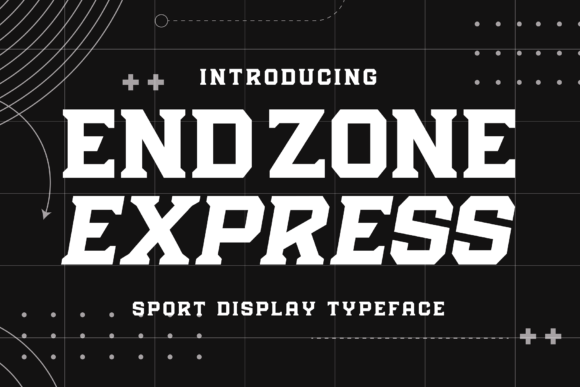Endzone Express Font - Featured Image
