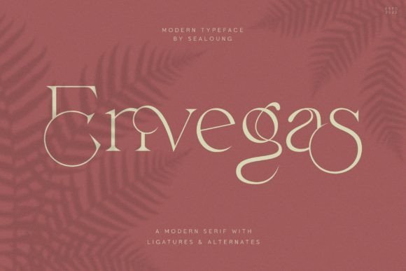 Envegas Font - Featured Image