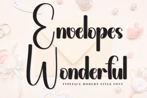 Envelopes Wonderful Font - Featured Image