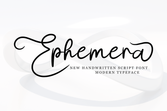 Ephemera Font - Featured Image