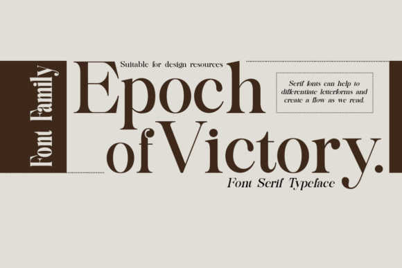 Epoch of Victory Font - Featured Image