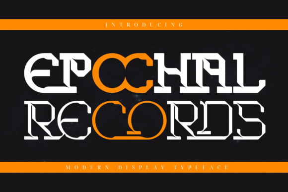 Epochal Records Font - Featured Image
