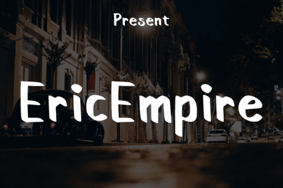 Eric Empire Font - Featured Image