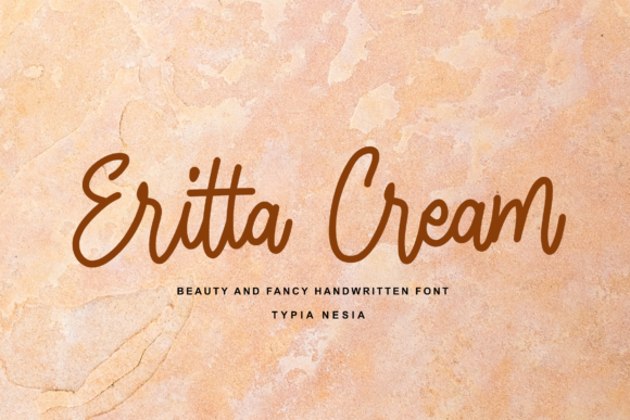 Eritta Cream Font - Featured Image