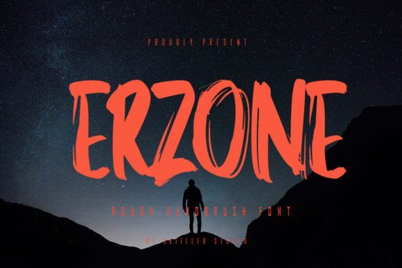 Erzone Font - Featured Image