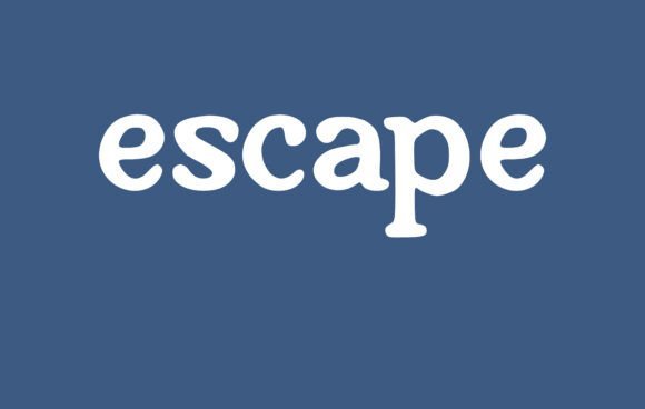 Escape Font - Featured Image