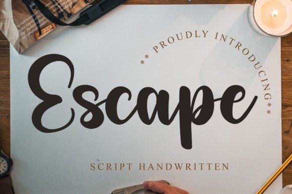 Escape Font - Featured Image