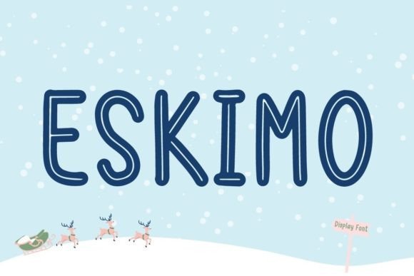 Eskimo Font - Featured Image