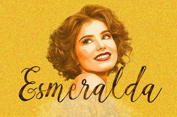 Esmeralda Font - Featured Image