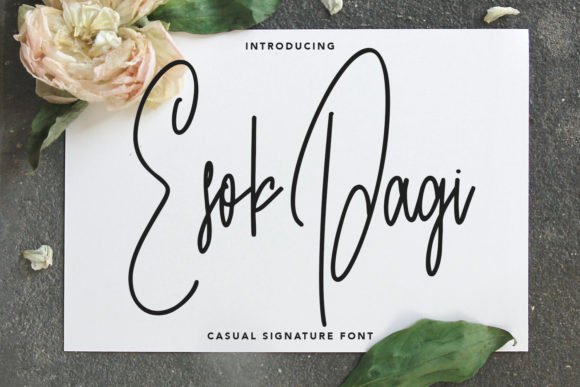 Esok Pagi Font - Featured Image