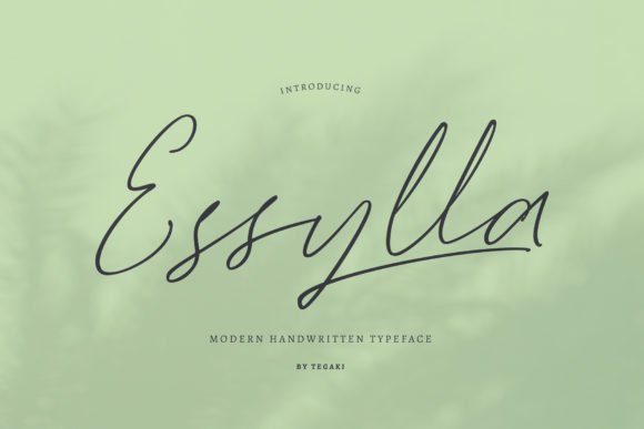 Essylla Font - Featured Image