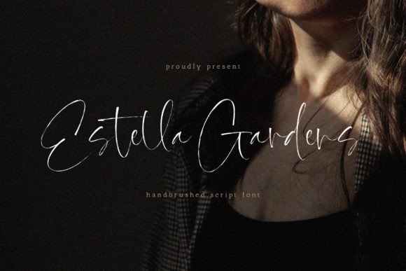 Estella Gardens Font - Featured Image