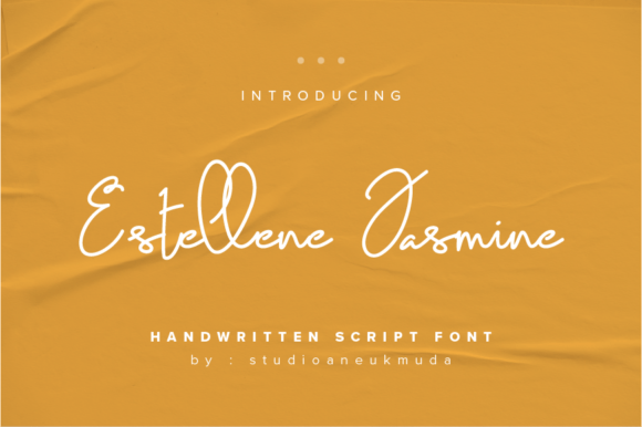 Estellene Jasmine Font - Featured Image