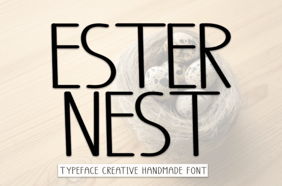 Ester Nest Font - Featured Image