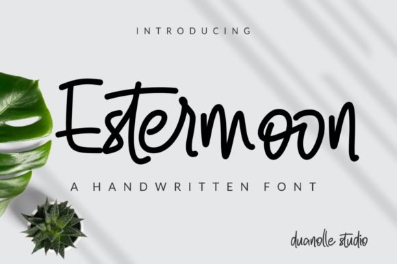 Estermoon Font - Featured Image