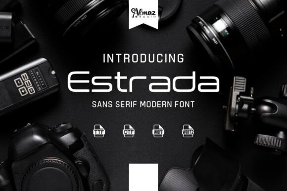 Estrada Font - Featured Image