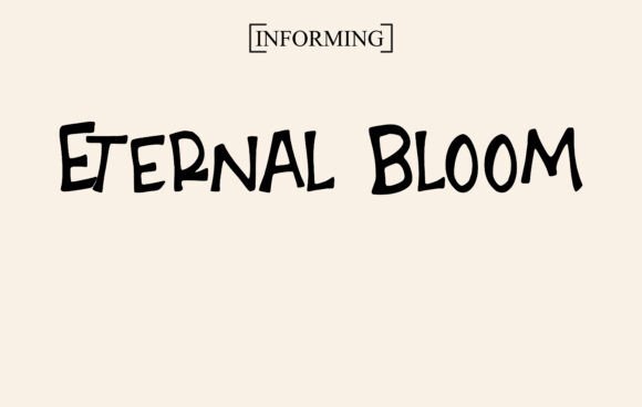 Eternal Bloom Font - Featured Image