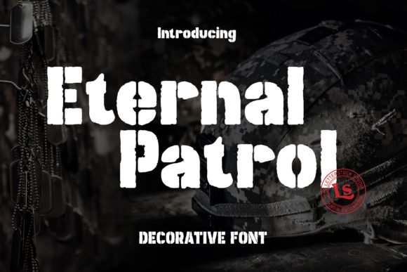 Eternal Patrol Font - Featured Image
