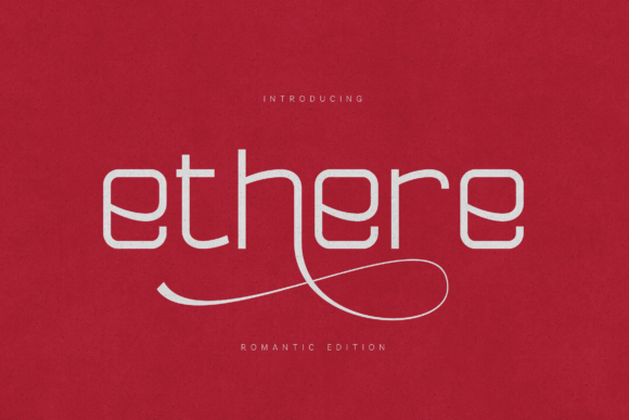 Ethere Font - Featured Image