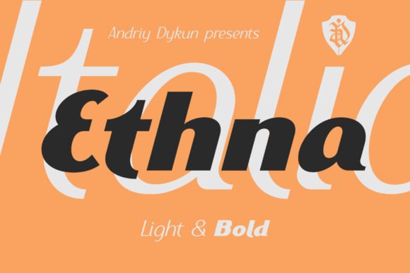 Ethna Font - Featured Image