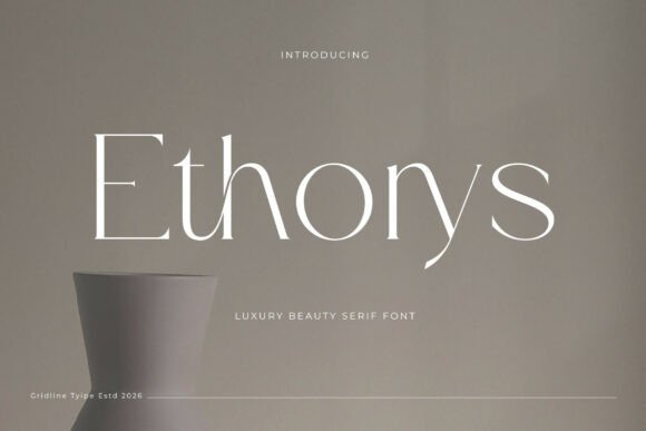 Ethorys Font - Featured Image
