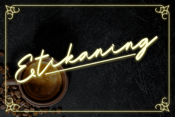 Etikaning Font - Featured Image