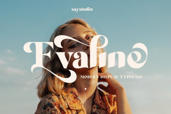 Evaline Font - Featured Image