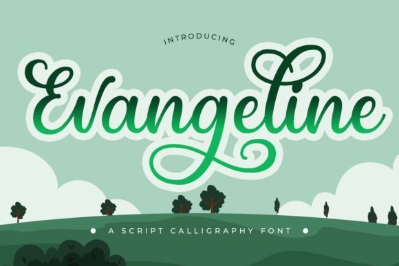 Evangeline Font - Featured Image
