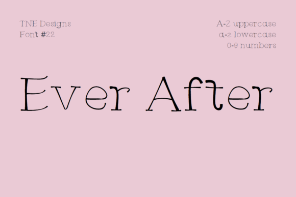 Ever After Font - Featured Image