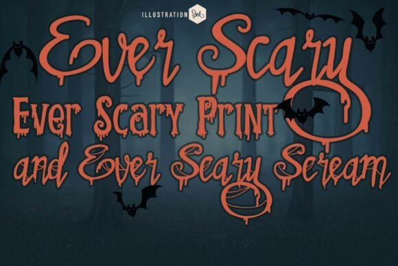 Ever Scary Trio Font - Featured Image