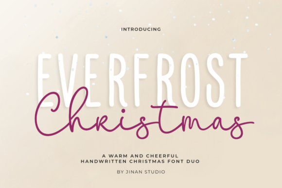 Everfrost Christmas Duo Font - Featured Image