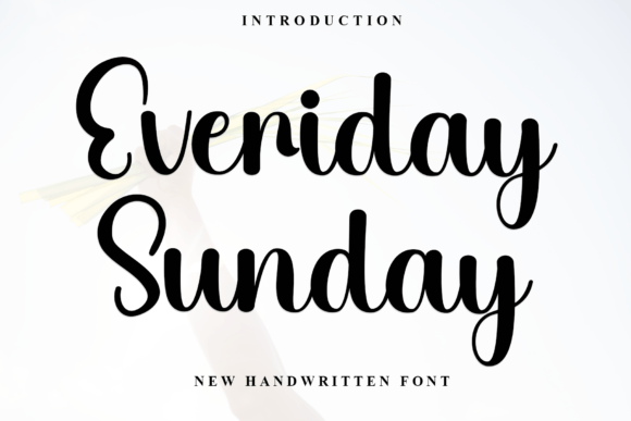 Everiday Sunday Font - Featured Image