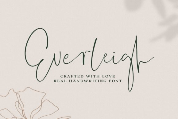 Everleigh Script Font - Featured Image