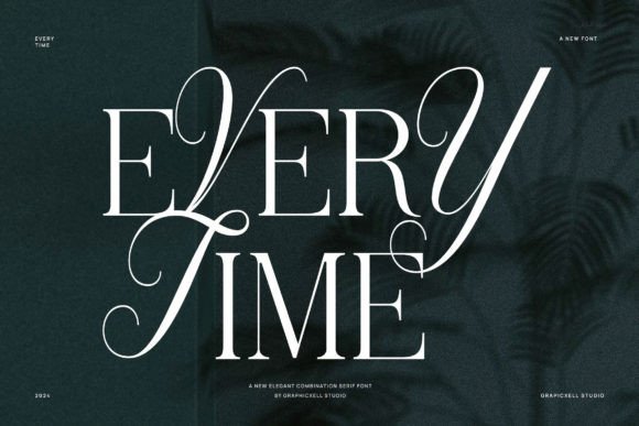 Every Time Font - Featured Image