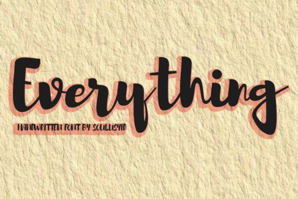 Everything Font - Featured Image