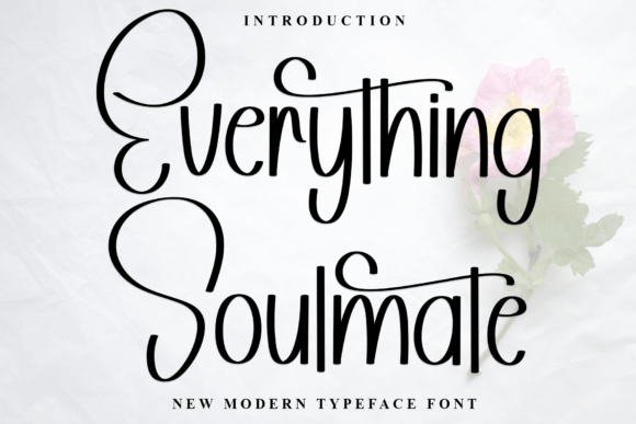 Everything Soulmate Font - Featured Image