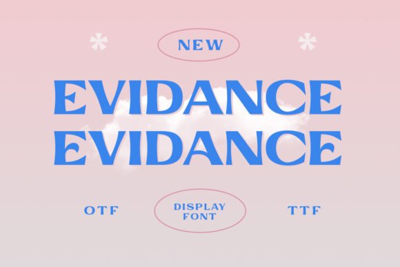 Evidance Font - Featured Image