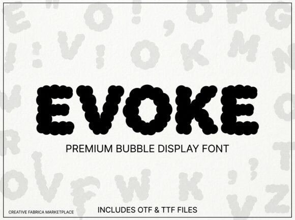 Evoke Font - Featured Image