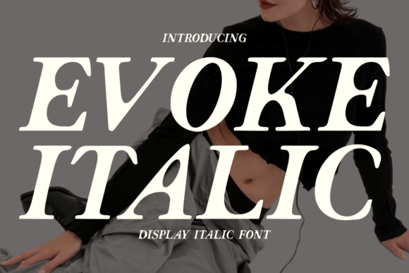 Evoke Italic Font - Featured Image