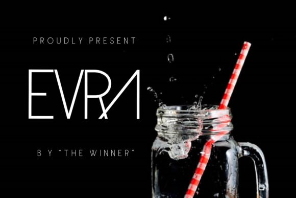 Evra Font - Featured Image
