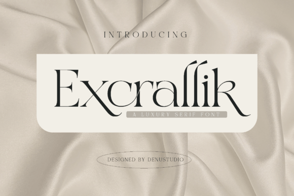Excrallik Font - Featured Image