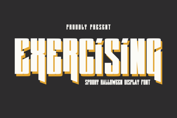 Exercising Font - Featured Image
