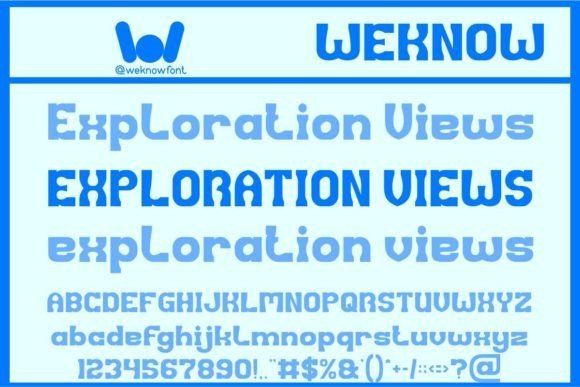 Exploration Views Font - Featured Image
