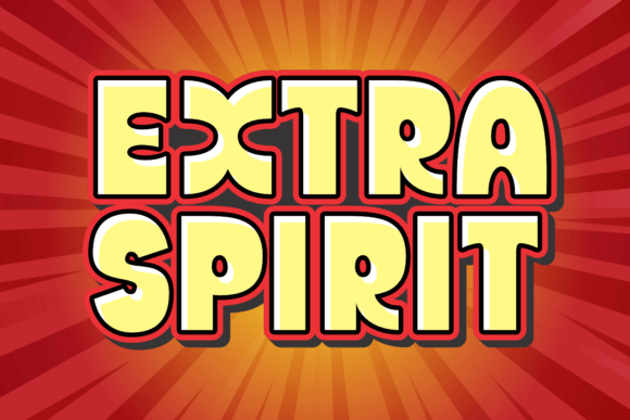 Extra Spirit Font - Featured Image