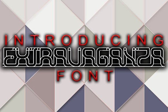 Extravaganza Font - Featured Image